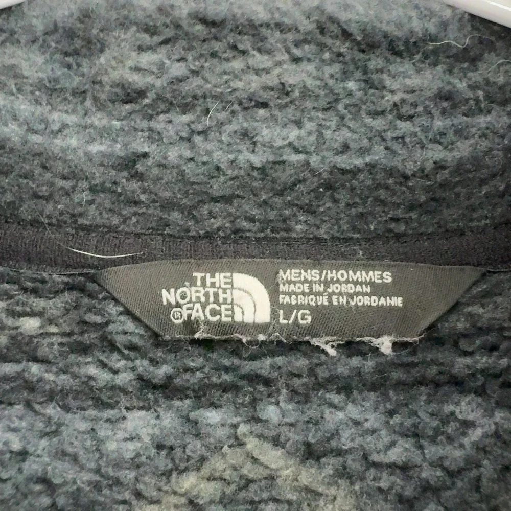 The North Face Jacket Mens L Black Polyester Fair Isle Full Zip Outdoor Gorpcore